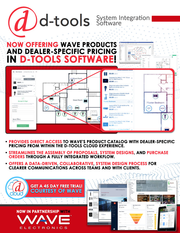 d-tools Now at WAVE!