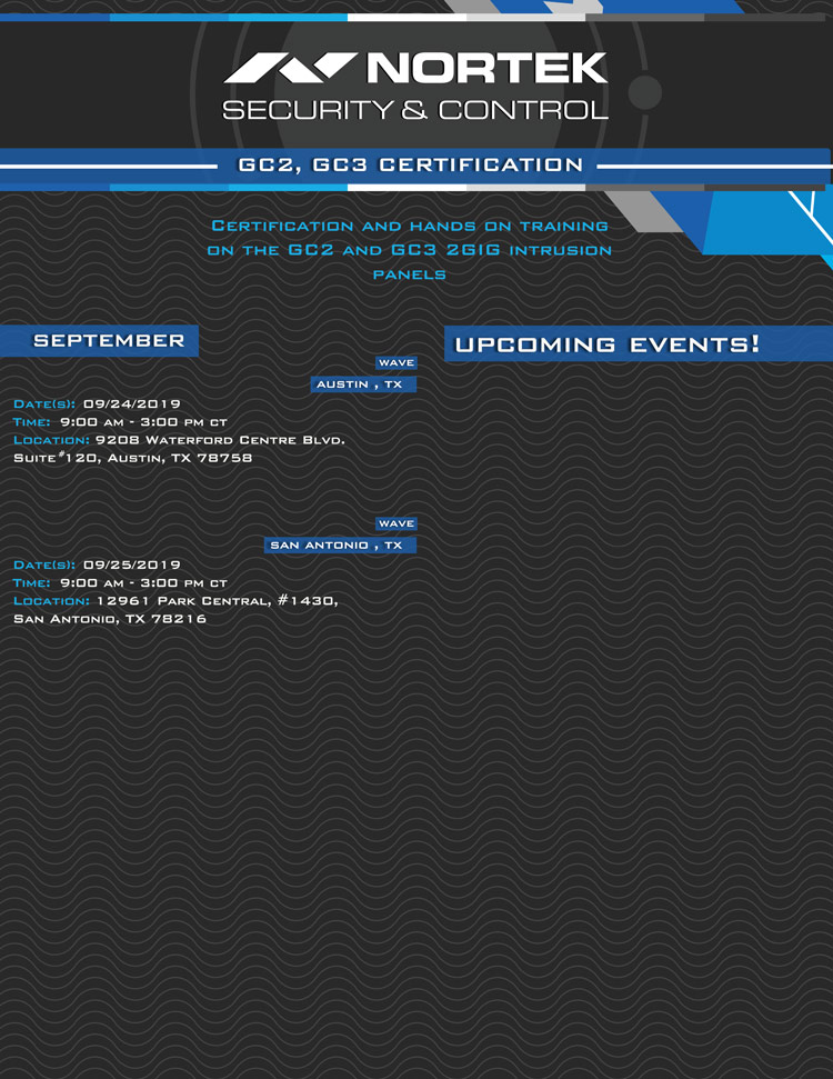 Nortek Events Page Nortek Events Page